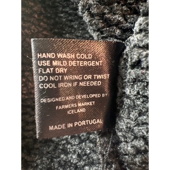 Farmers Market Iceland Fair Isle Sweater Knit 3/4 Bell Sleeve Women's Medium - Picture 8 of 8